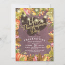Search for fall leaves thanksgiving invitations Thankful