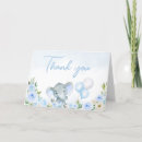 Search for elephant thank you cards Boy