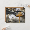 Search for coffee lovers birthday cards Cappuccino