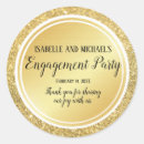 Search for engaged stickers Gold