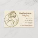 Search for baby boutique business cards Babysitter