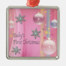 Search for baby girl first christmas tree decorations Snowflakes