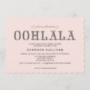 Search for ooh la la invitations Pink