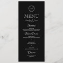 Search for black tie menus Classic