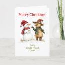 Search for friendship christmas cards Winter