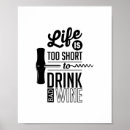 Search for humorous drinking wine posters Quote
