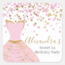 Search for pink dress stickers Elegant