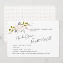 Search for hydrangea rehearsal dinner invitations Modern