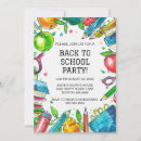 Search for kids back to school invitations End of summer