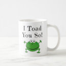 Search for frog pun mugs Animal