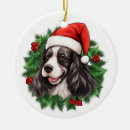 Search for cocker spaniel home decor Xmas