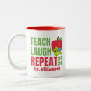 Search for repeating name mugs Teacher appreciation
