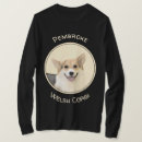 Search for pembroke welsh corgi tshirts Red