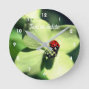 Search for ladybug clocks Flower