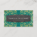 Search for green emerald gold business cards Interior designer
