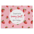 Search for 1st birthday gift bags Berry first birthday