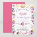 Search for fairy princess invitations Crown