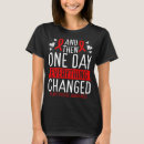 Search for heart warrior tshirts Red