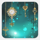 Search for skeleton keys stickers Vintage