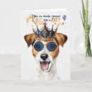 Search for jack russell birthday cards Jrt