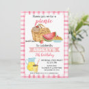Search for ants cards invites Picnic basket