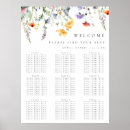 Search for wildflower wedding seating charts Watercolor