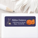 Search for lantern return address labels Halloween