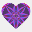 Search for flower shaped stickers Heart