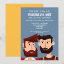 Search for beard 5x7 invitations Modern