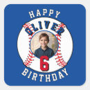 Search for birthday party baseball stickers Boy