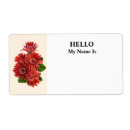 Search for red gerbera labels Bouquet