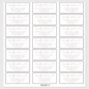 Search for white and rose gold return address labels For her