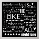 Search for rhymes rhyme nursery posters Twinkle