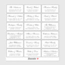 Search for stylish black and white stickers Chic