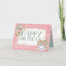 Search for vintage floral birthday cards Roses