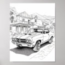 Search for muscle car art Illustration