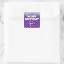 Search for purple and silver stickers Modern