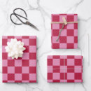 Search for pink plaid wrapping paper Pattern