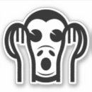 Search for hear no evil stickers Cute