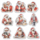 Search for family man stickers Santa