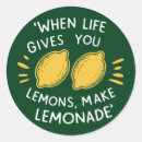 Search for make lemonade stickers Positivity