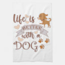 Search for funny dog tea towels Animal