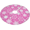 Search for hot pink tree skirts Snowflakes
