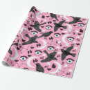 Search for ravens wrapping paper Witch