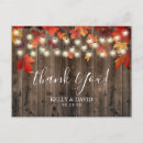 Search for barn wood string lights thank you cards Vintage