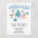 Search for save the animals invitations Watercolor