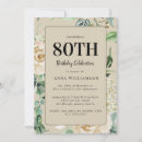 Search for senior birthday invitations Floral
