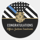 Search for blue and white graduation stickers Congratulations