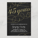 Search for 45 year wedding anniversary invitations 45th