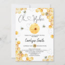 Search for babee shower invitations Sweet as can bee